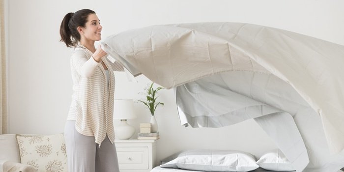 Nằm mơ thấy đang xếp chăn màn